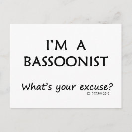 Postal Excusa Basonista