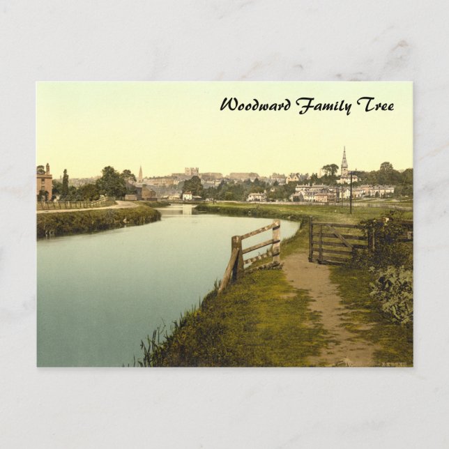 Postal Exeter, Devon, Inglaterra (Anverso)