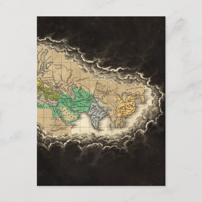 Postal Exhibición del Imperio de Carlomagno 814 AD (Anverso)