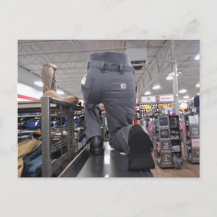 Postal Exhibición Extraña de Tienda