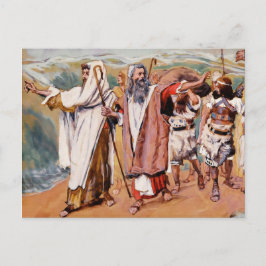 Postal Éxodo desde Egipto. Bella Artes Passover