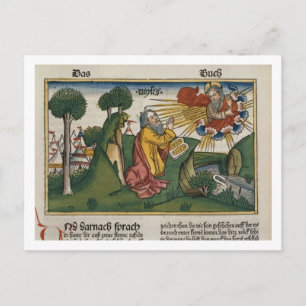 Postal Exodus 34 1-10 Moses recibe los segundos comprimid