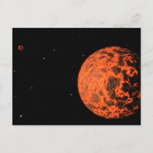 Postal Exoplanet Ucf-1.01 Orbitando Una Estrella Llamada 