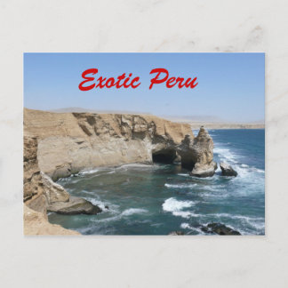 Postal exótica de Perú