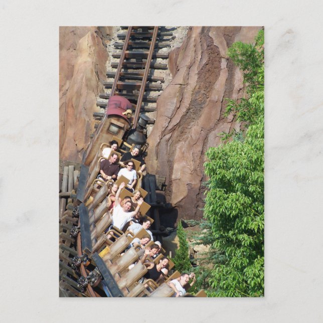 Postal Expedición Everest Roller Coaster (Anverso)