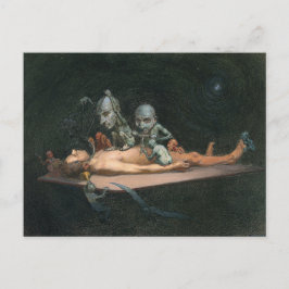 Postal Experiencia cercana a la muerte viendo malvados es