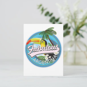 Postal explora el fabuloso logo de Argentina