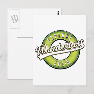 Postal Explora España Wonderlust 