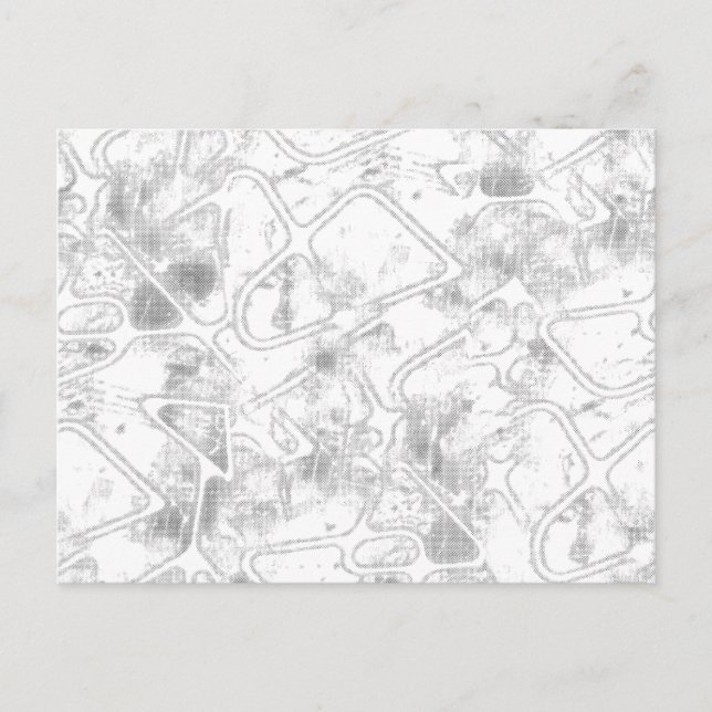 Postal Explora la intemporal elegancia del blanco y el ne (Anverso)