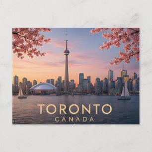 Postal Explora Toronto Canadá Frente al Agua Viajes 🌴
