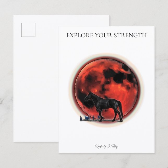 Postal Explora Tu Fuerza (Anverso / Reverso)