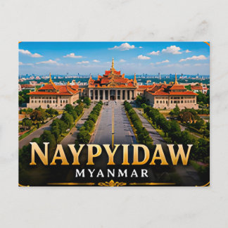 Postal Exploración cultural regional de Naypyidaw Myanmar