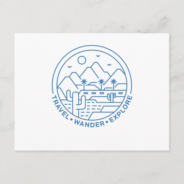 Postal Exploración de Wander (Anverso)