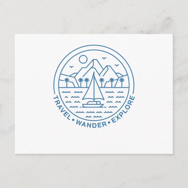 Postal Exploración de Wander (Anverso)