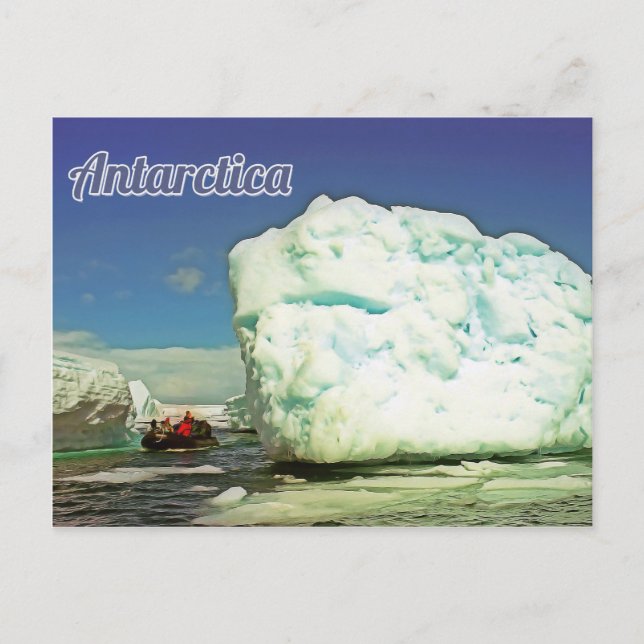 Postal Explorador de la Antártida (Anverso)