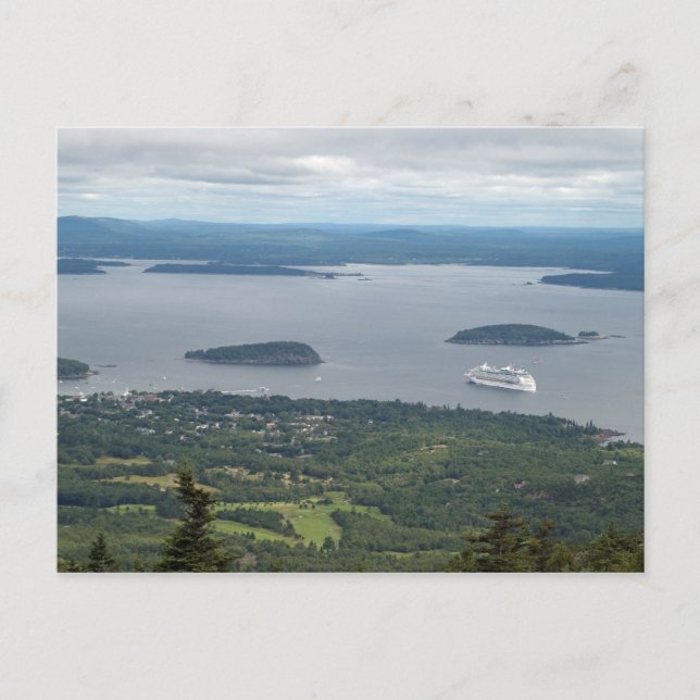 Postal Explorador de los mares desde el Parque Nacional d (Anverso)