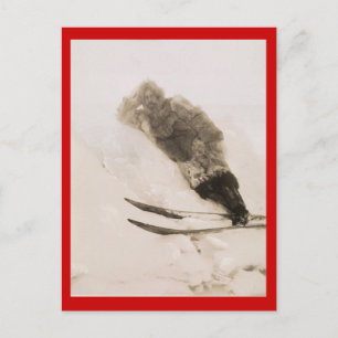 Postal Exploradores de época, Roald Amundson con equipo p