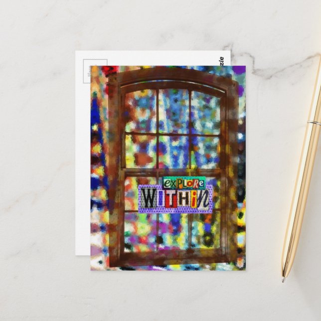 Postal Explorar dentro de la colección de medios mixtos d (Anverso/Reverso In Situ)