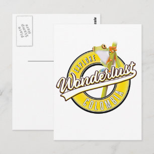 Postal explorar la maravilla de Colombia