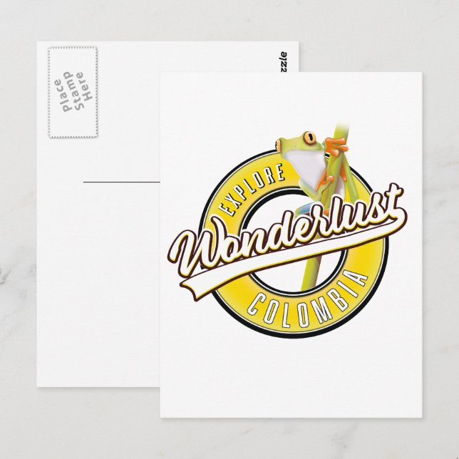 Postal explorar la maravilla de Colombia (Anverso / Reverso)