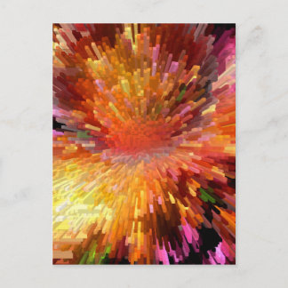 Postal Explosión de cubo solar