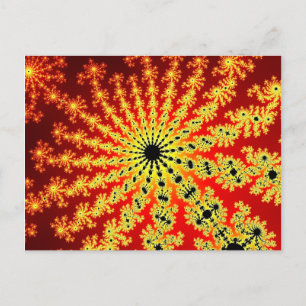 Postal Explosión de incendios