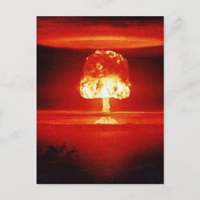 Postal explosión nuclear (Anverso)