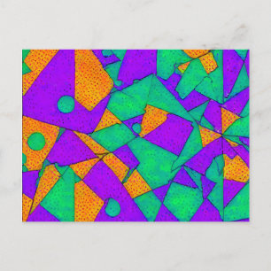 Postal Explotado - Ken Gage Abstracto