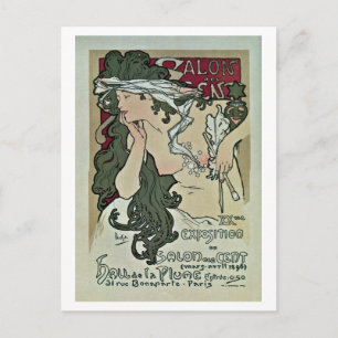 Postal Exposición artística de la Vieja Mucha Salon des C