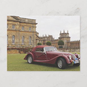 Postal Exposición clásica del coche, palacio de Blenheim