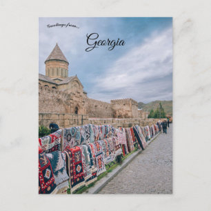 Postal Exposición de Alfombras en Mtskheta