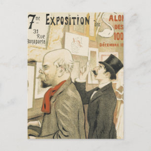 Postal Exposición de arte francés