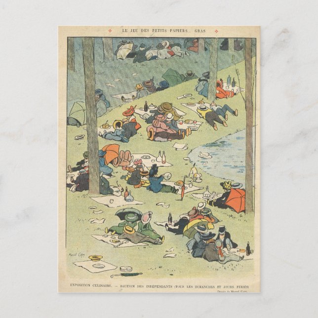 Postal Exposición de las artes culinarias (Anverso)