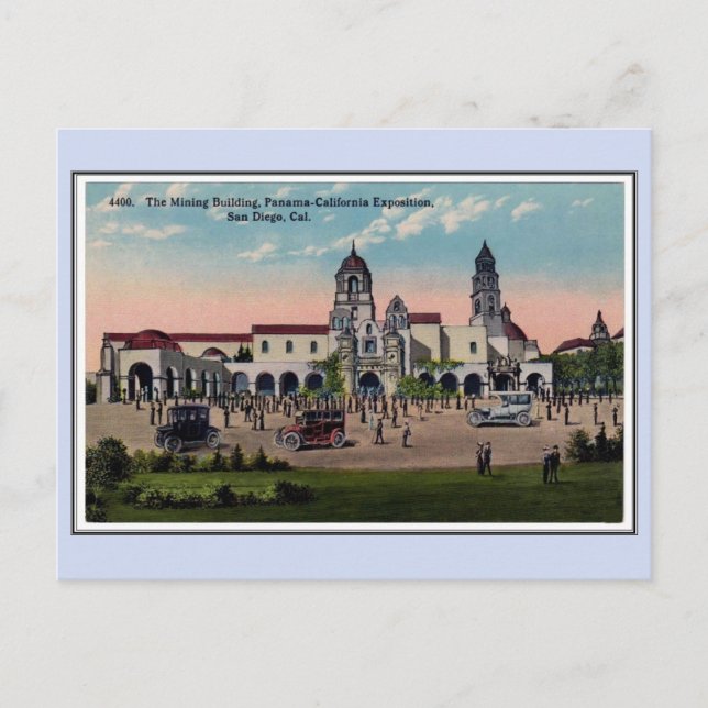 Postal Exposición de Panamá 1915 San Diego 1 (Anverso)