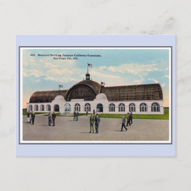 Postal Exposición de Panamá 1915 San Diego 23 (Anverso)