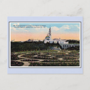 Postal Exposición de Panamá 1915 San Diego 25