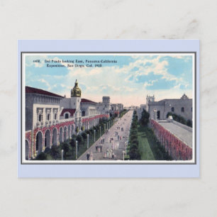 Postal Exposición de Panamá 1915 San Diego 8
