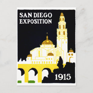 Postal Exposición de San Diego de 1915