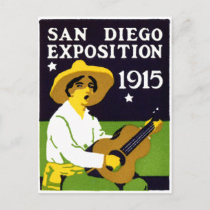 Postal Exposición de San Diego de 1915
