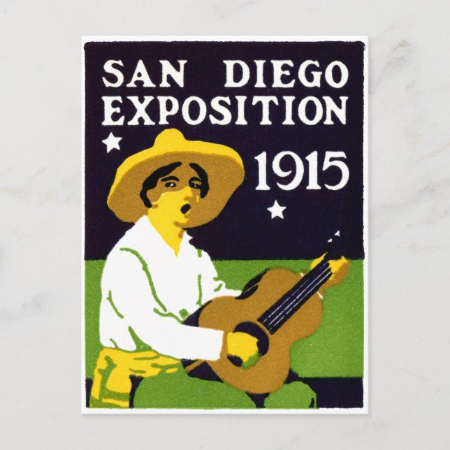 Postal Exposición de San Diego de 1915 (Anverso)