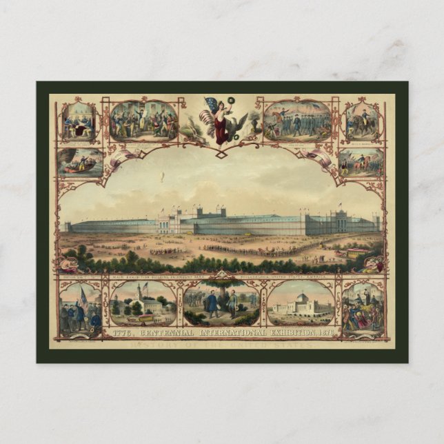 Postal Exposición del Centenario (Anverso)