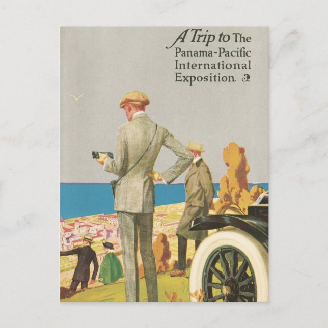 Postal Exposición del Pacífico de Panamá (Anverso)
