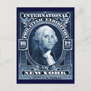 Postal Exposición Filatélica de Nueva York de 1913