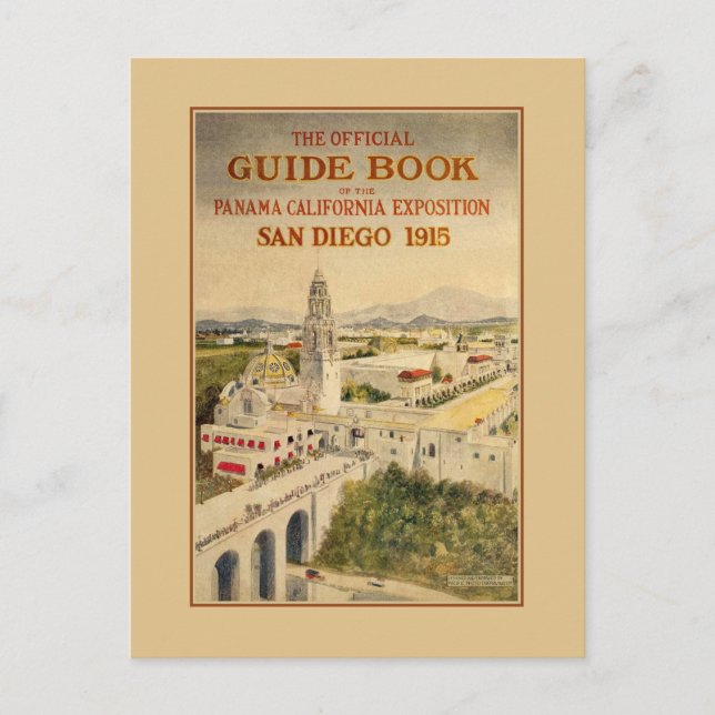 Postal Exposición Panamá-California de 1915 (Anverso)