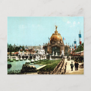 Postal Exposición Universal 1889 París Francia