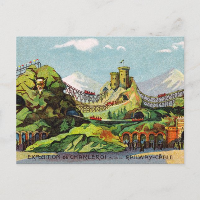 Postal Exposition de Charleroi (Anverso)