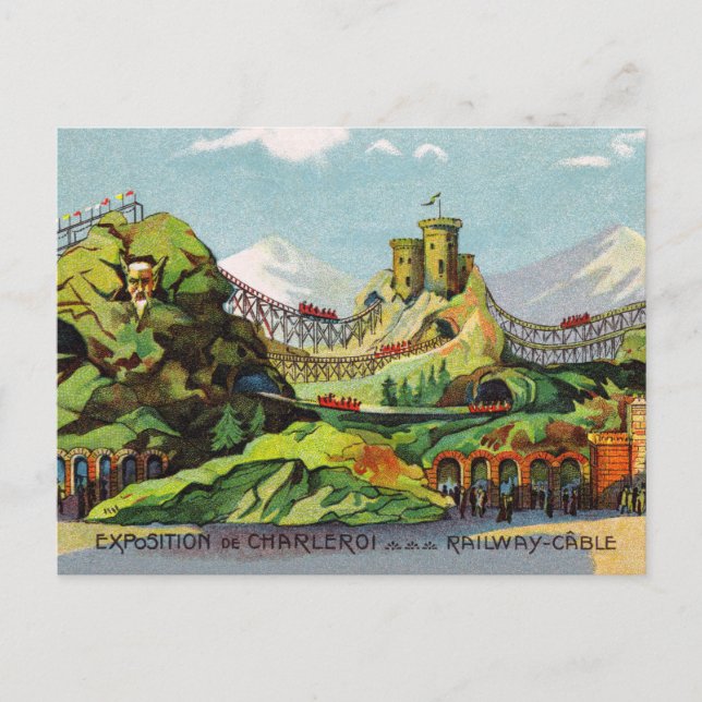 Postal Exposition de Charleroi (Anverso)