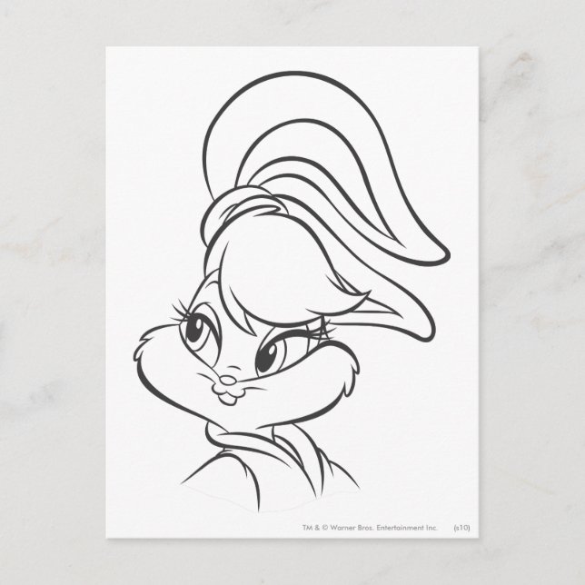 Postal Expresivo Lola Bunny (Anverso)