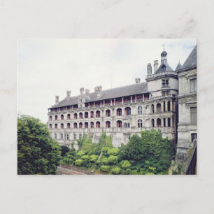 Postal Exterior de la fachada de los registros