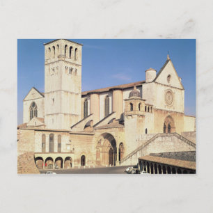 Postal Exterior de la Iglesia Superior y Baja, 1228-53